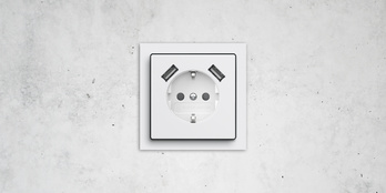 SCHUKO® USB-Steckdose bei Gunkel Elektro GmbH in Sinntal