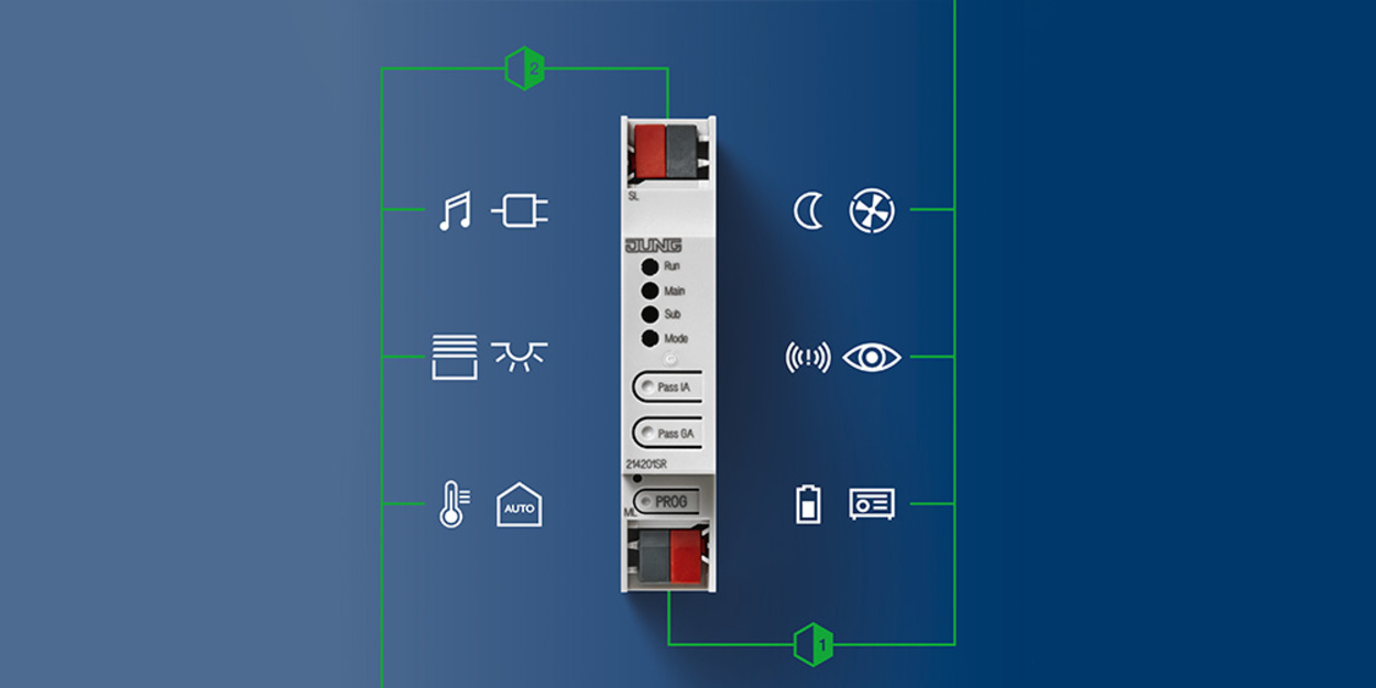 KNX Bereichs- und Linienkoppler bei Gunkel Elektro GmbH in Sinntal
